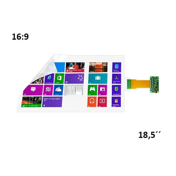 FRAME TOUCHSCREEN 10 TOQUES INFRARED 18,5 POLEGADAS FLEXIVEL