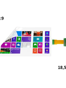 FRAME-TOUCHSCREEN-10-TOQUES-INFRARED-18,5-POLEGADAS-FLEXIVEL---IDX-XTM-18.5